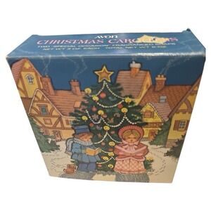Avon Vintage 1978 Christmas Carolers Fragranced‎ Soap Set Holiday Original Box